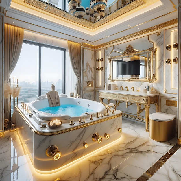 роскошная ванна