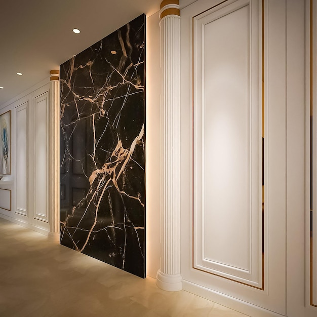 Luxe en geweldig interieurontwerp voor de foyer