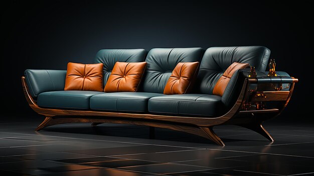 Foto luxe en modern sofa-ontwerp