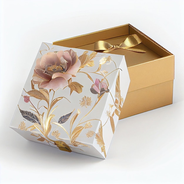 Luxe geschenkdoos met ornamenten