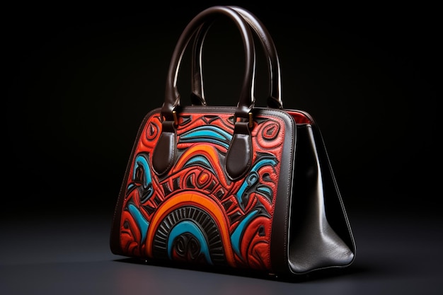 luxe handtasontwerp luxe lederwaren modetasontwerpen op afrikaanse thema's en symbolen