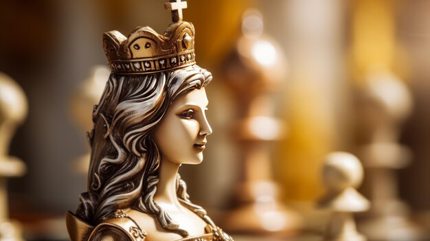 Luxe houten schaakspel Beheers strategie en tactiek in een boeiend schaakspel