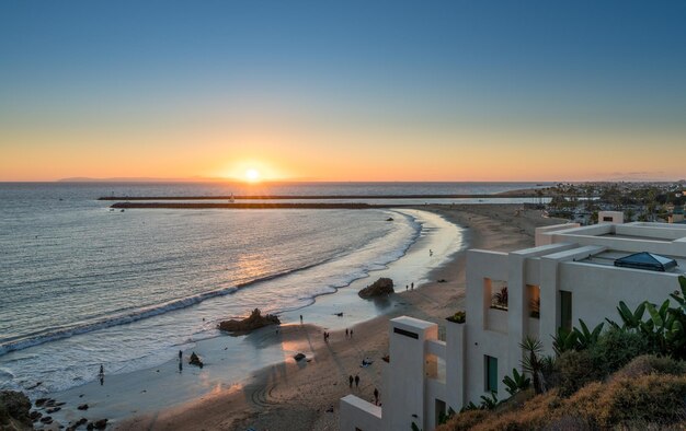 Luxe huizen aan de oceaan in Corona del Mar in de buurt van Newport Beach