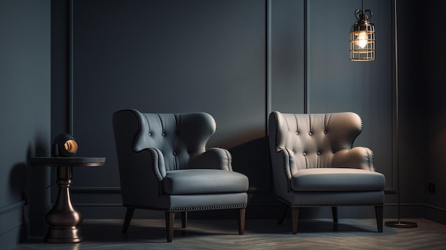 Luxe interieur met sofageneratieve ai