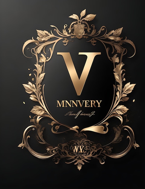 Luxe Jubileum Logo Vector Afbeelding