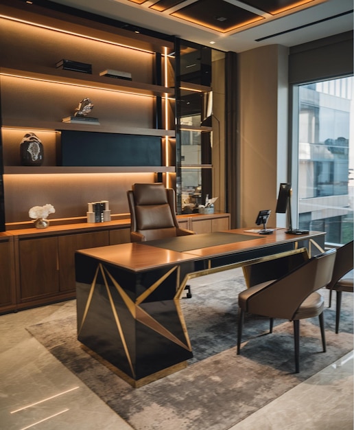 Luxe kantoorinterieurontwerp