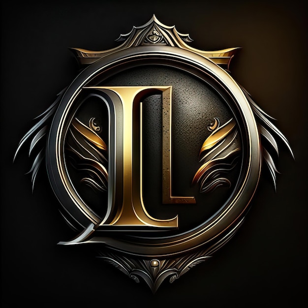 Foto luxe letter l-logo