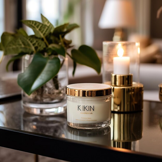 Photo luxe skin candle