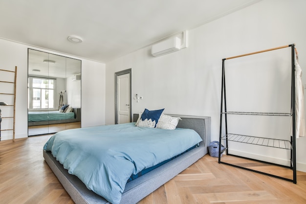 Luxe slaapkamer van huis in prachtig design