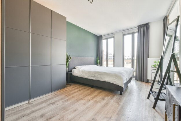 Luxe slaapkamer van huis in prachtig design