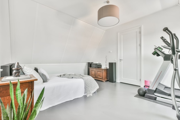 Luxe slaapkamer van huis in prachtig design