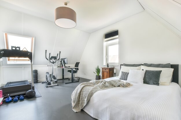 Foto luxe slaapkamer van huis in prachtig design