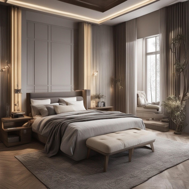 Luxe slaapkamer