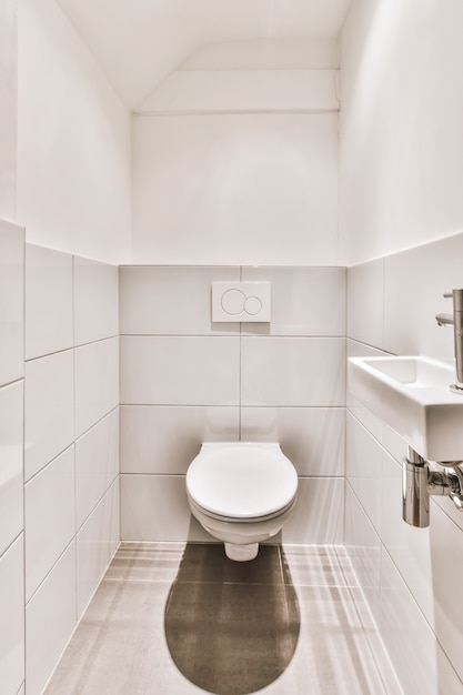 Luxe toilet in badkamer