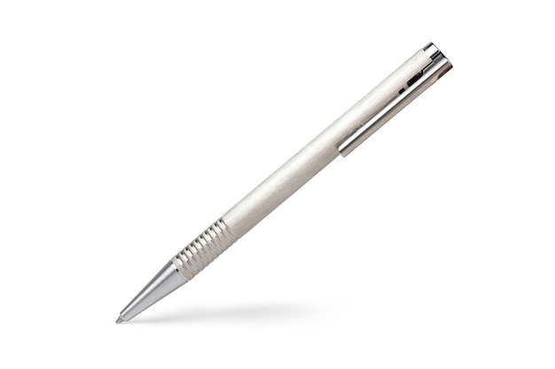 luxe zilveren pen.