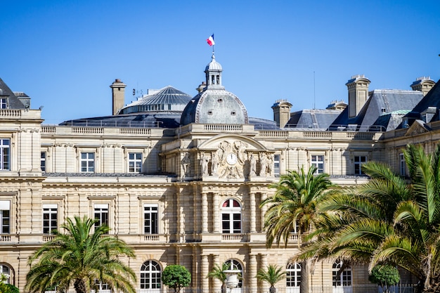 Palazzo e giardini del lussemburgo, parigi