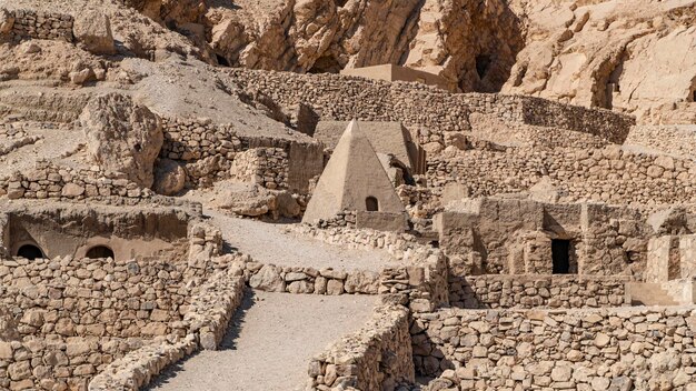 ルクソールエジプトディールエルメディナはエジプトの古代エジプトの村です