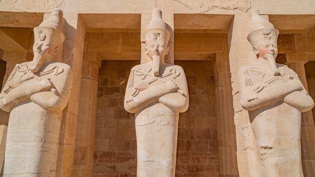 Luxor Egypte De dodentempel van Hatshepsut