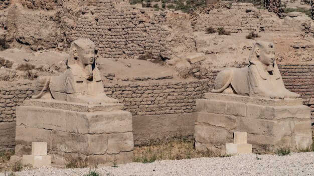 Luxor Temple in Luxor Egypt Luxor Temple is a large Ancient Egyptian temple complex