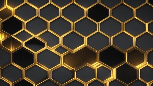 luxuary hexagonal wallpaper