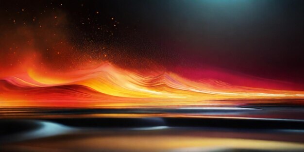 luxuries fire gradient background