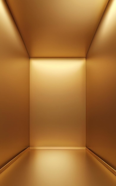 luxuries Golden gradient room background