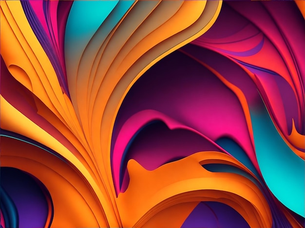 A luxurious abstract background with a modern minimalist design featuring vibrant colors