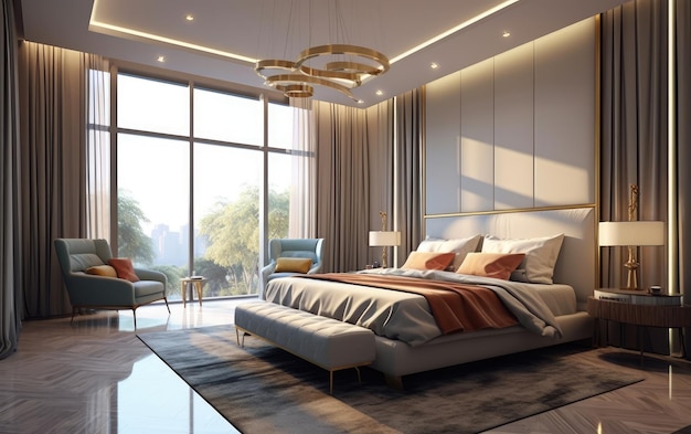 Luxurious Bedroom Interior