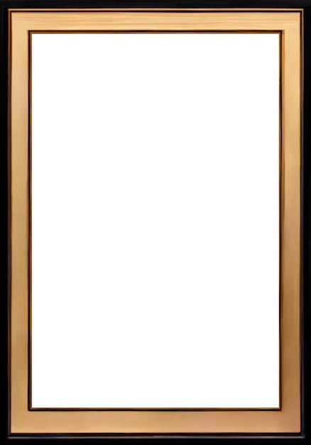 Photo luxurious bold design empty frame 3d illustrated