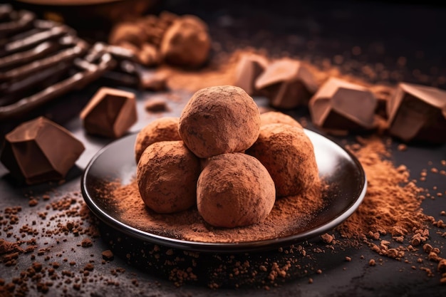 Luxurious Chocolate Truffles