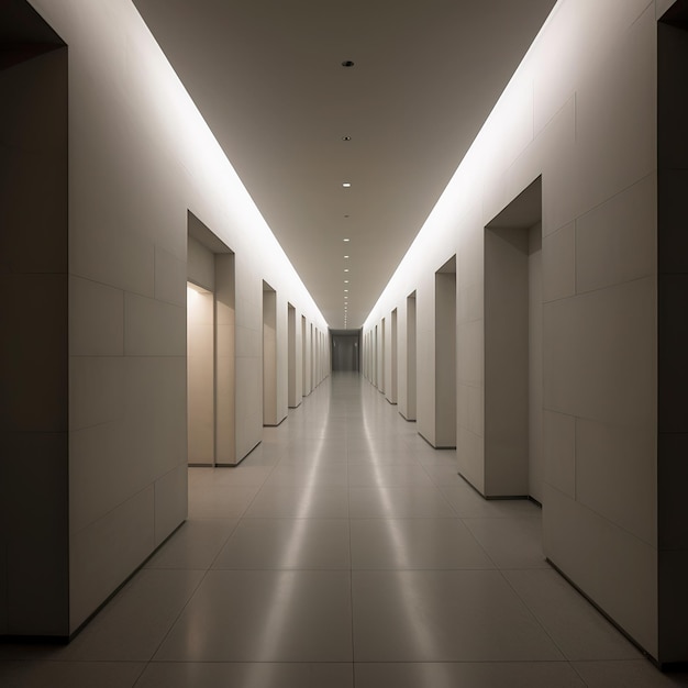 Photo luxurious corridor