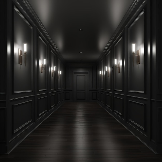 Photo luxurious corridor