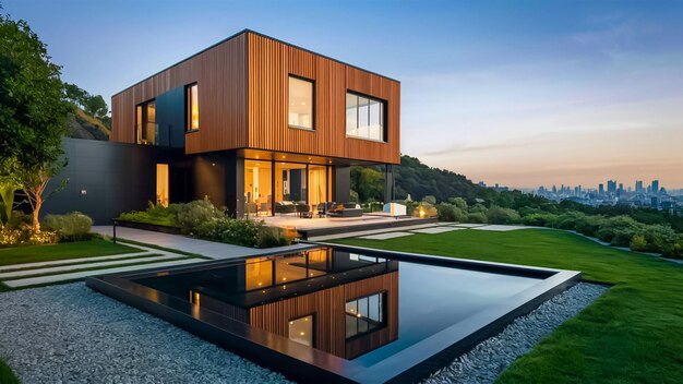 A Luxurious Cubic Residence