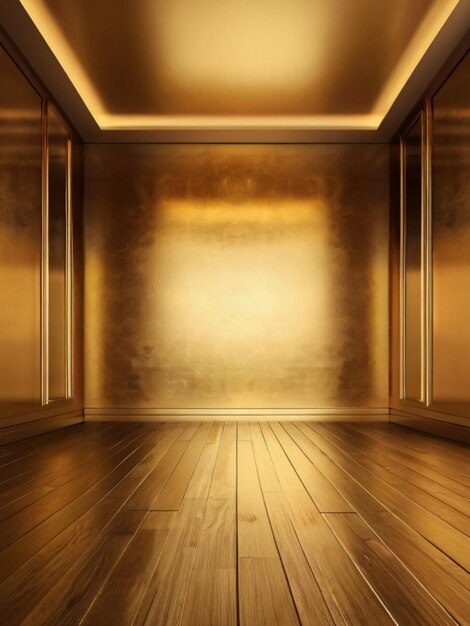 luxurious golden gradient background