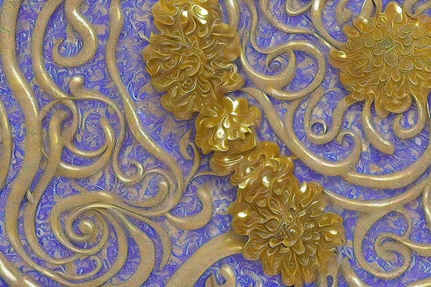 Luxurious Golden Texture for Vintage DecorxA