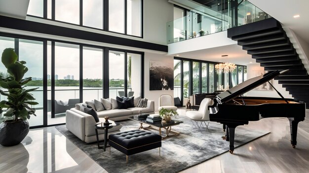 A Luxurious house interior