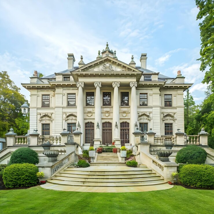 Photo a luxurious house photo