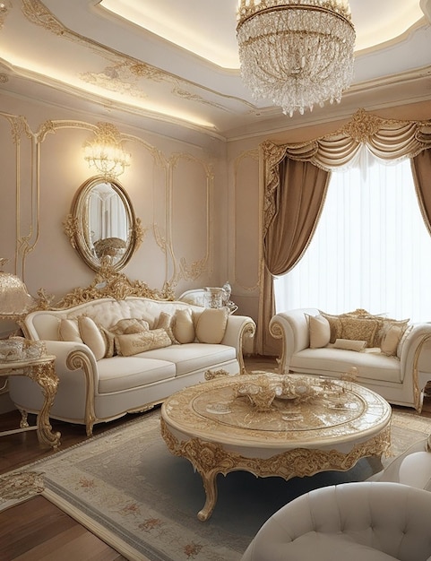 luxurious interior