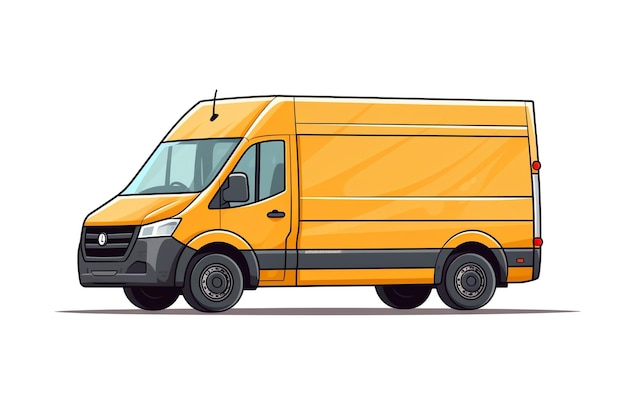 luxurious limousine chauffeur service for special events vector icon vintage ice cream truck at a re