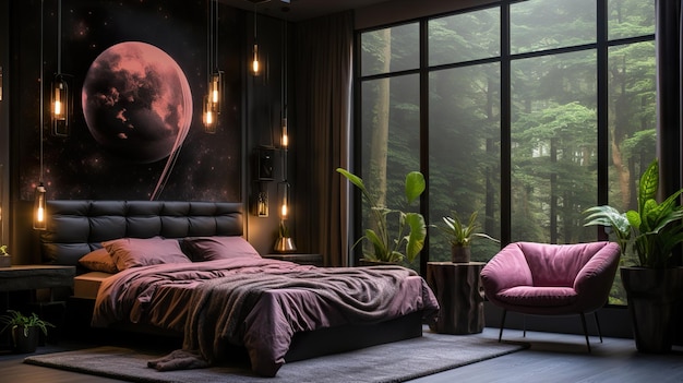 Luxurious Modern bedroom