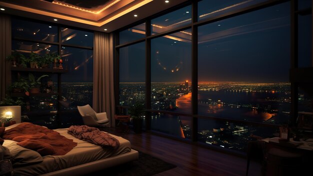 Luxurious Modern bedroom