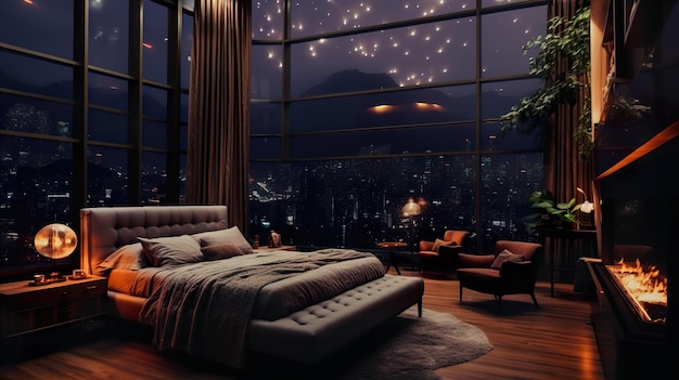 Luxurious Modern bedroom