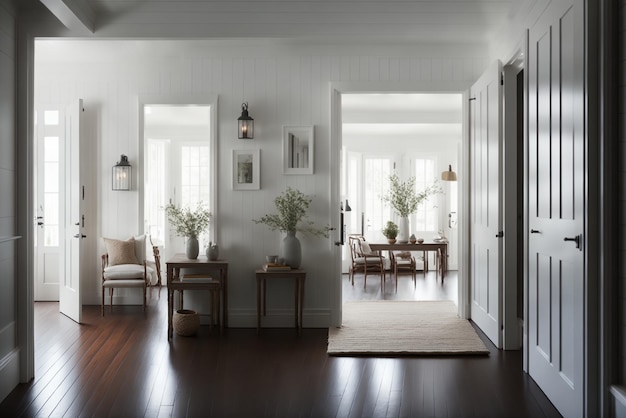 Photo luxurious modern home interior