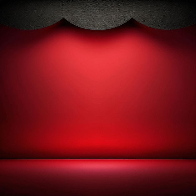 Luxurious red and black background