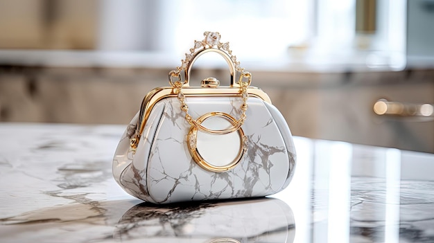 Luxurious and sophisticated of the woman handbag