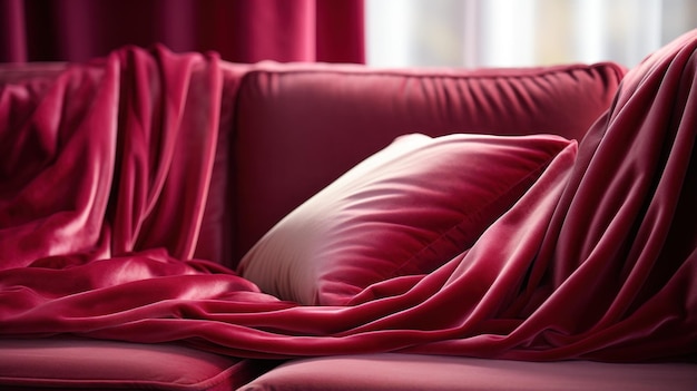 _luxurious_velvet curtains in rich deep uhd wallpaper