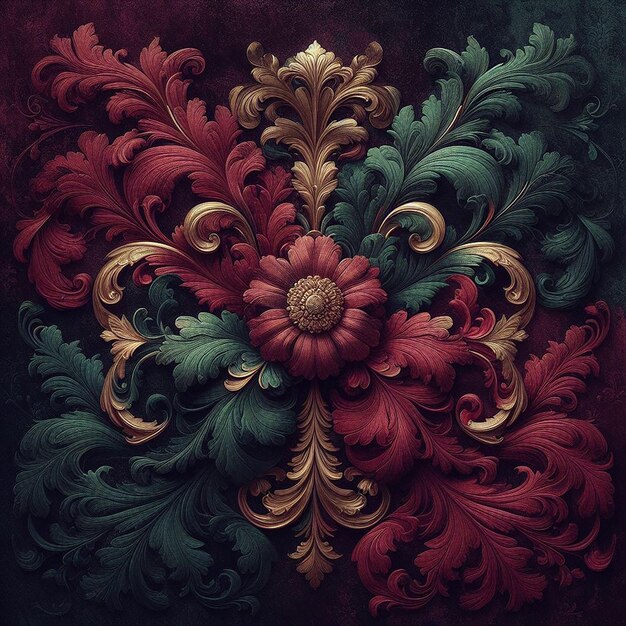 Luxurious Velvet Texture Background with Burgundy Navy Emerald Green Opulence