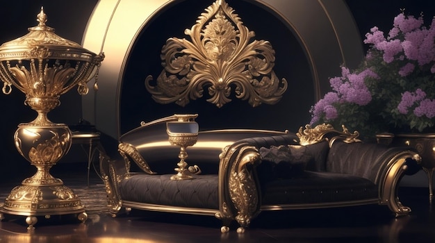 Luxury 4K Wallpaper backgrounod design with desktop wallpaper