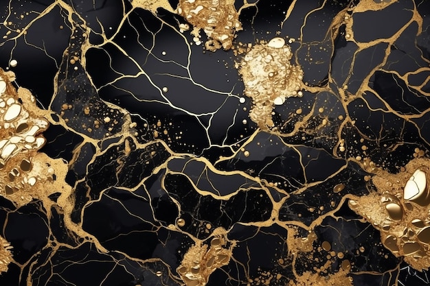 Luxury abstarct marble and gold background