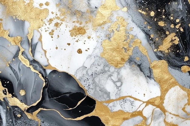 Luxury abstarct marble and gold background